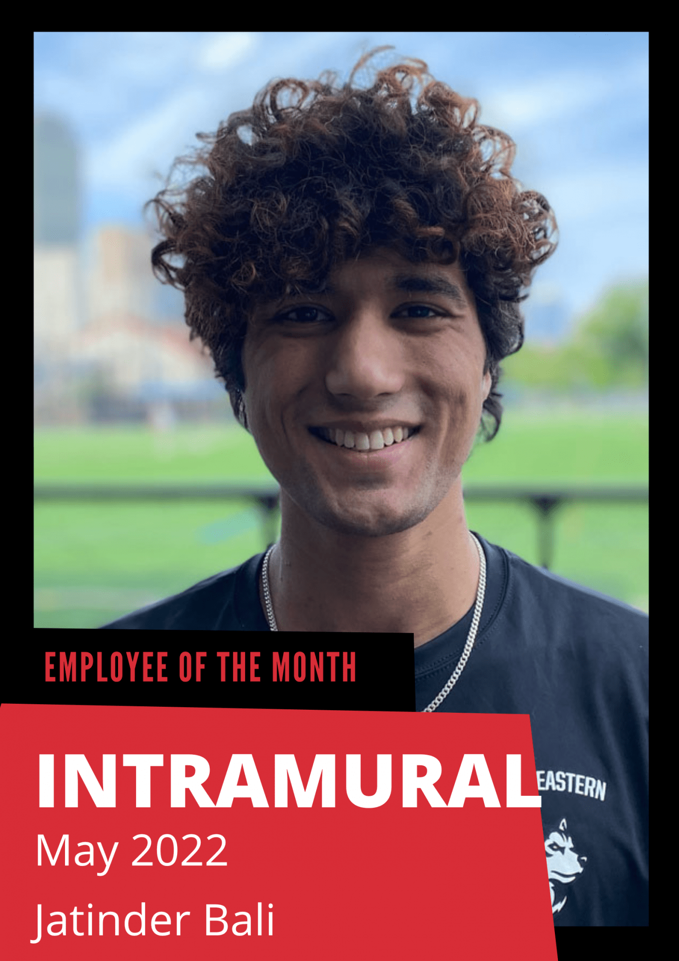 Employee of the Month, Intramural, May 2022, Jatinder Bali